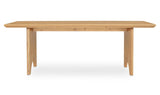 Lake Dining Table Natural by Moe's Home at Eve Furniture