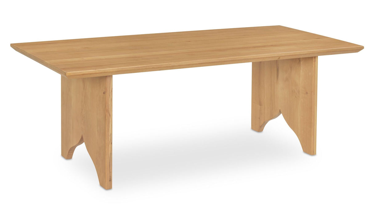 Lake Dining Table Natural by Moe's Home at Eve Furniture