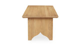 Lake Dining Table Natural by Moe's Home at Eve Furniture