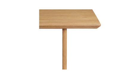 Lake Dining Table Natural by Moe's Home at Eve Furniture
