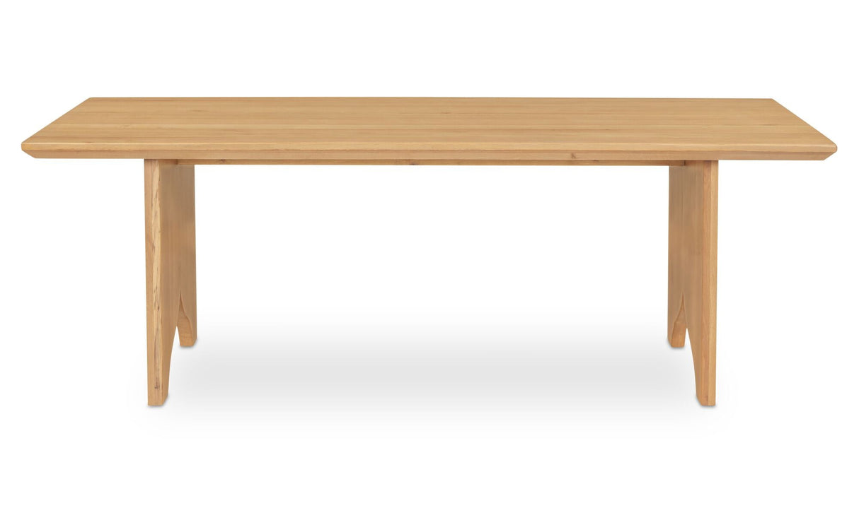 Lake Dining Table Natural by Moe's Home at Eve Furniture