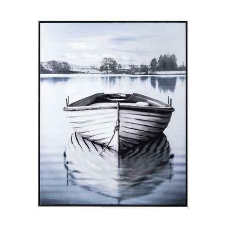Lake It Easy Black/White Canvas by Crestview at Eve Furniture