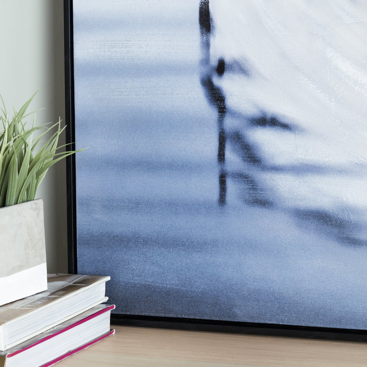 Lake It Easy Black/White Canvas by Crestview at Eve Furniture