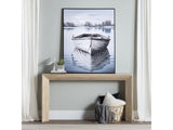 Lake It Easy Black/White Canvas by Crestview at Eve Furniture