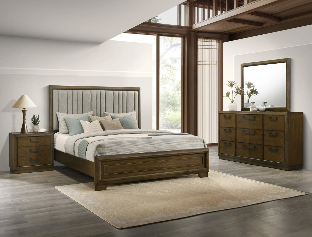 Lakecrest Brown Panel Bedroom Set by Crown Mark at Eve Furniture