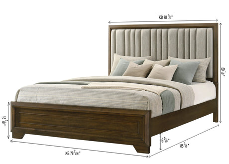 Lakecrest Brown Panel Bedroom Set by Crown Mark at Eve Furniture