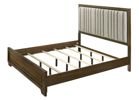 Lakecrest Brown Queen Panel Bed by Crown Mark at Eve Furniture