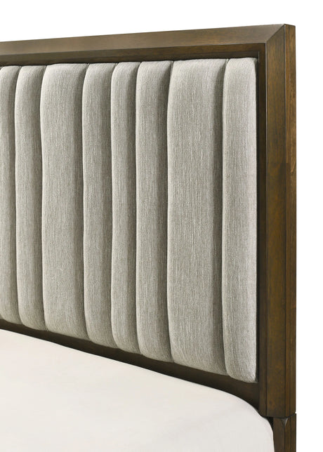 Lakecrest Brown Queen Panel Bed by Crown Mark at Eve Furniture