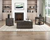 Lakeside Brown Chairside End Table