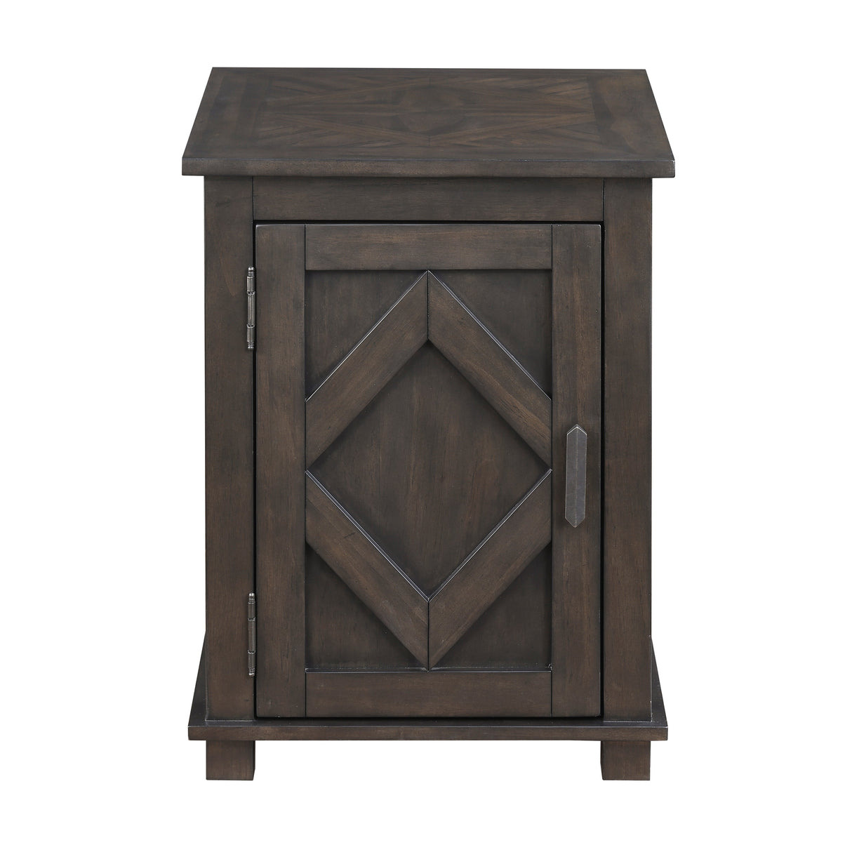 Lakeside Brown Chairside End Table
