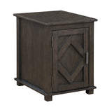 Lakeside Brown End Table