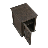 Lakeside Brown End Table
