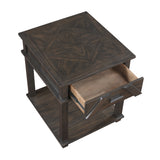 Lakeside Brown End Table