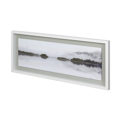 Lakeside Reflections-Fade by John Harper Hand Embellished Framed Art Photo Matted under Glass by Mercana at Eve Furniture