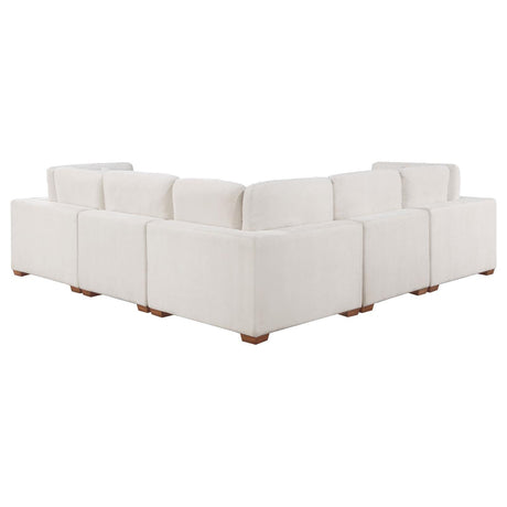 Lakeview Ivory 5-piece Upholstered Modular Sectional Sofa by Coaster at Eve Furniture