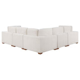 Lakeview Ivory 5-piece Upholstered Modular Sectional Sofa by Coaster at Eve Furniture