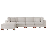Lakeview Ivory 5-Piece Upholstered Modular Sectional Sofa by Coaster at Eve Furniture