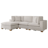 Lakeview Ivory 5-Piece Upholstered Modular Sectional Sofa by Coaster at Eve Furniture