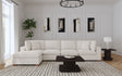 Lakeview Ivory 5-Piece Upholstered Modular Sectional Sofa by Coaster at Eve Furniture