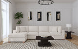 Lakeview Ivory 5-Piece Upholstered Modular Sectional Sofa by Coaster at Eve Furniture