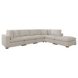 Lakeview Ivory 6-Piece Upholstered Modular Sectional Sofa by Coaster at Eve Furniture