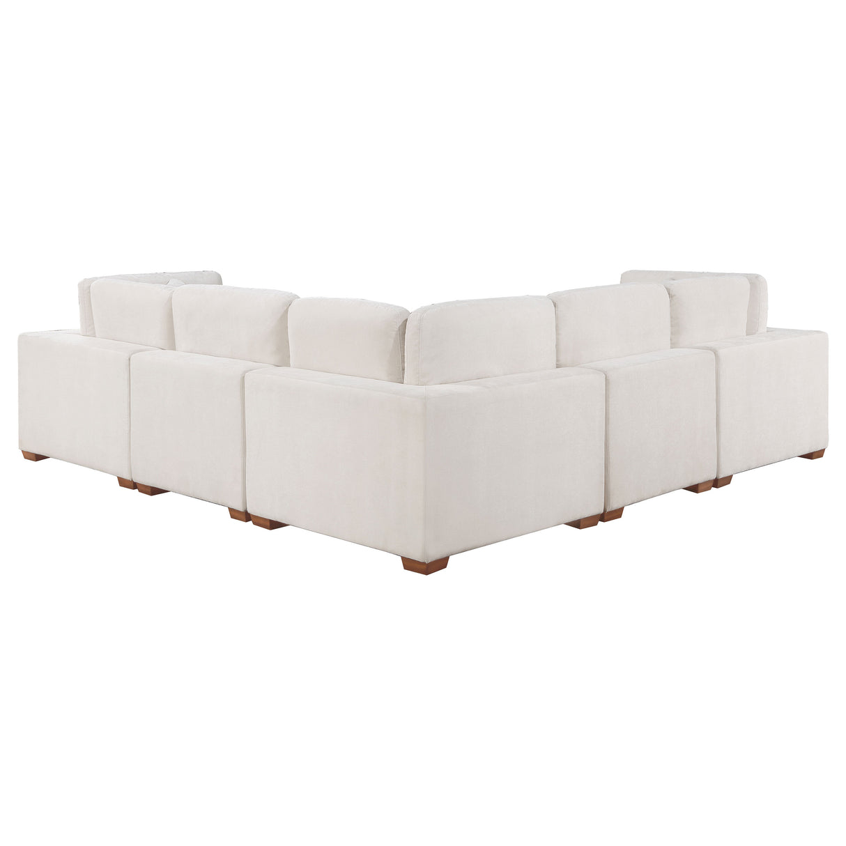 Lakeview Ivory 6-Piece Upholstered Modular Sectional Sofa by Coaster at Eve Furniture