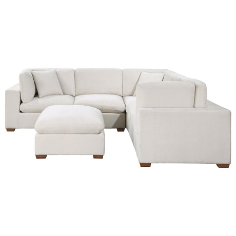 Lakeview Ivory 6-piece Upholstered Modular Sectional Sofa by Coaster at Eve Furniture