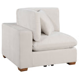 Lakeview Ivory 6-Piece Upholstered Modular Sectional Sofa by Coaster at Eve Furniture
