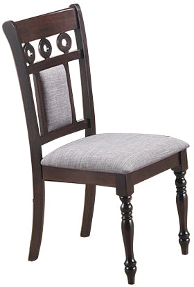 Lakewood Dark Brown Dining Room Set by Cosmos Furniture at Eve Furniture
