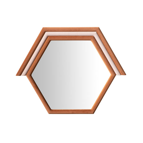 Lally Velvet Prism Wall Mirror by TOV Furniture at Eve Furniture