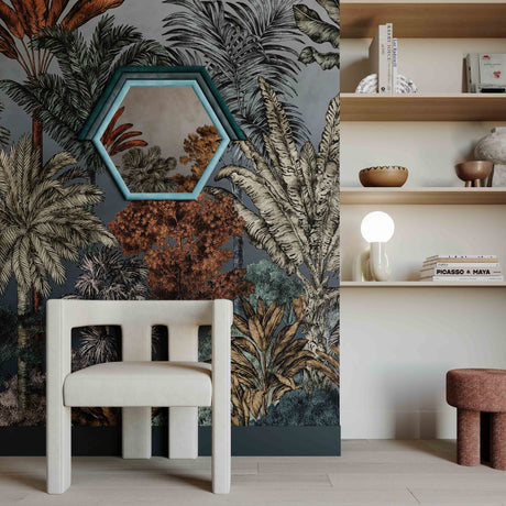 Lally Velvet Prism Wall Mirror by TOV Furniture at Eve Furniture