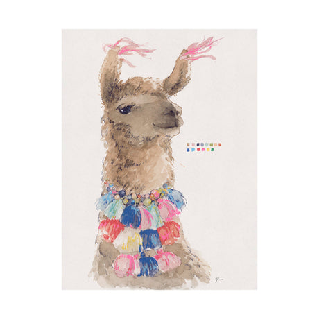 Lama I by Mercana Studio a Hand Embellished Textured Canvas by Mercana at Eve Furniture