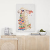 Lama III by Mercana Studio a Hand Embellished Textured Canvas by Mercana at Eve Furniture