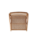 Lambinet Folding Dining Chair in Nature Cane (set of 2) by Manhattan Comfort at Eve Furniture