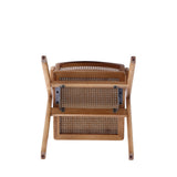 Lambinet Folding Dining Chair in Nature Cane (set of 4) by Manhattan Comfort at Eve Furniture