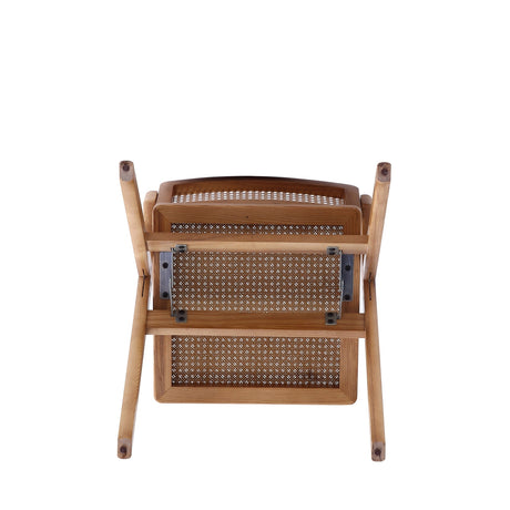 Lambinet Folding Dining Chair in Nature Cane (set of 4) by Manhattan Comfort at Eve Furniture