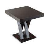 Lampton Cappuccino Square Counter Height Table