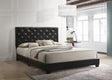 Lana Black Diamond Tufted Full Bed by Happy Homes at Eve Furniture