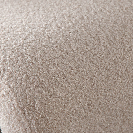 Lana Camel Looped Shearling Dining Chair by Diamond Sofa at Eve Furniture