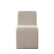 Lana Camel Looped Shearling Dining Chair by Diamond Sofa at Eve Furniture