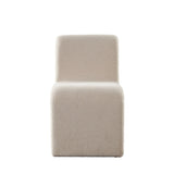 Lana Camel Looped Shearling Dining Chair by Diamond Sofa at Eve Furniture