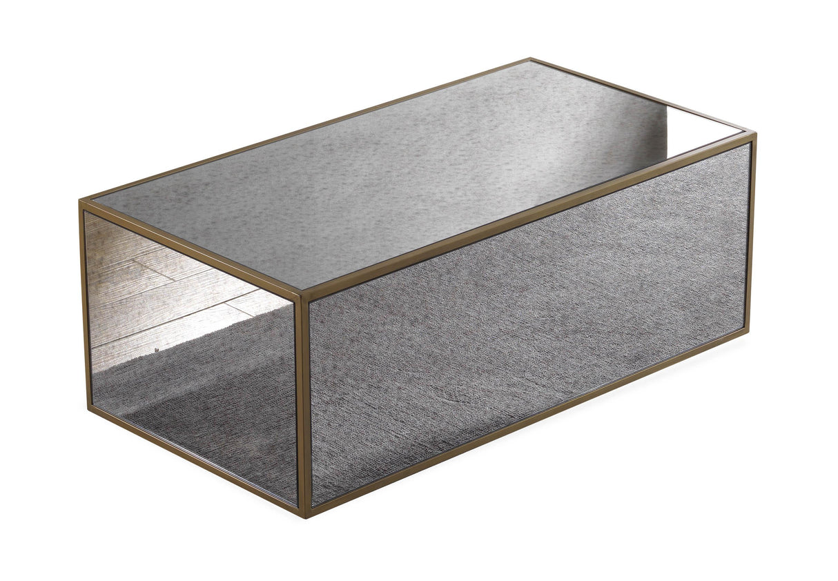 Lana Mirrored Coffee Table by Inspire Me! Home Decor by TOV Furniture at Eve Furniture