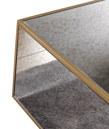 Lana Mirrored Coffee Table by Inspire Me! Home Decor by TOV Furniture at Eve Furniture