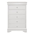 Lana White Chest by Homelegance at Eve Furniture