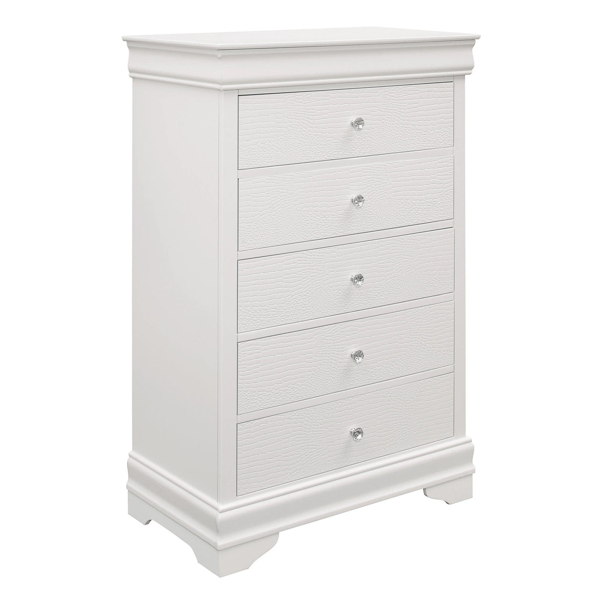 Lana White Chest by Homelegance at Eve Furniture