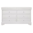 Lana White Dresser by Homelegance at Eve Furniture