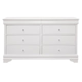 Lana White Dresser by Homelegance at Eve Furniture