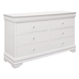 Lana White LED Upholstered Panel Youth Bedroom Set by Homelegance at Eve Furniture