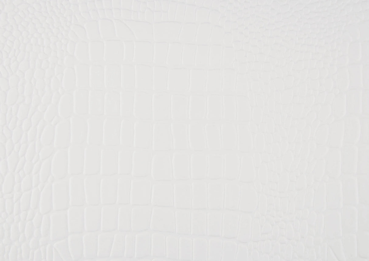 Lana White Queen LED Upholstered Panel Bed by Homelegance at Eve Furniture