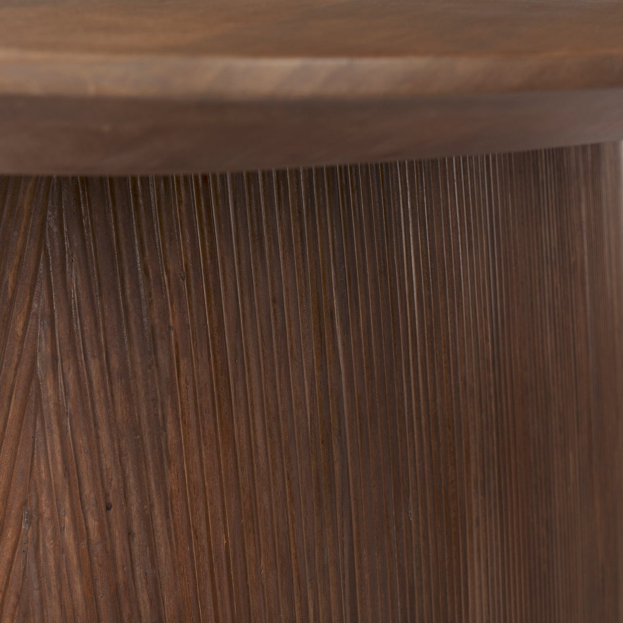Lance Medium Brown Solid Wood Oval Dining Table by Mercana at Eve Furniture